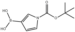 1-N-BOC-PYRROLE-3-BORONIC ACID Structure