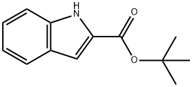 INDOLE-2-CARBOXYLIC ACID TERT-BUTYL ESTER Structure
