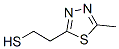 1,3,4-Thiadiazole-2-ethanethiol,  5-methyl- Structure