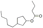 3-pentylcyclopentyl butyrate Structure