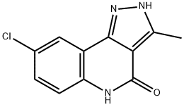 8-chloro-3-Methyl-2H-pyrazolo[4,3-c]quinolin-4(5H)-one Structure
