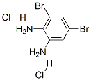 3,5-dibromobenzene-1,2-diamine dihydrochloride Structure