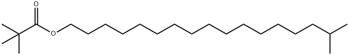 16-methylheptadecyl pivalate Structure