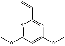 pyrimidine,2-ethenyl-4,6-dimethoxy- Structure
