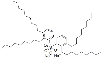sodium bis(dinonylphenyl) sulphate Structure