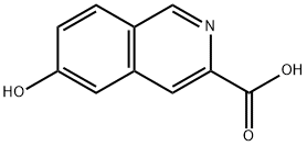 3-Isoquinolinecarboxylicacid,6-hydroxy-(9CI) Structure