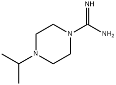 1-Piperazinecarboximidamide,4-(1-methylethyl)-(9CI) Structure