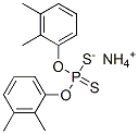 ammonium O,O-bis(dimethylphenyl) dithiophosphate Structure