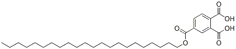 1-docosyl dihydrogen benzene-1,2,4-tricarboxylate Structure