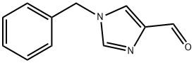 1-BENZYLIMIDAZOLE-4-CARBALDEHYDE Structure