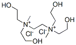 ethylenebis[bis(2-hydroxyethyl)methylammonium] dichloride Structure