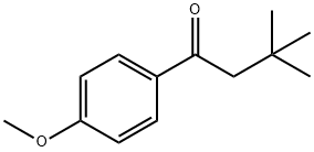 3,3-DIMETHYL-4'-METHOXYBUTYROPHENONE Structure