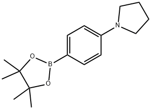 1-(4-(4,4,5,5-四甲基-1,3,2-二氧杂硼杂环戊烷-2-基)苯基)吡咯烷