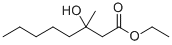 ethyl 3-hydroxy-3-methyloctanoate Structure