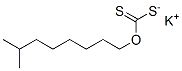 potassium O-isononyl dithiocarbonate Structure