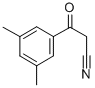 3,5-DIMETHYLBENZOYLACETONITRILE Structure