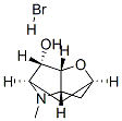(2alpha,3abeta,5alpha,6beta,6abeta)-(.+-)-hexahydro-4-methyl-2,5-methano-2H-furo[3,2-b]pyrrol-6-ol hydrobromide Structure