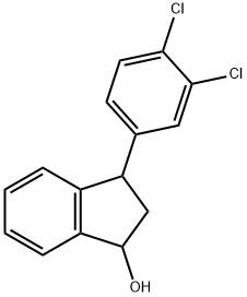 3-(3,4-dichlorophenyl)indan-1-ol Structure