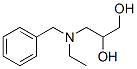 3-(N-benzyl-N-ethylamino)propane-1,2-diol  Structure