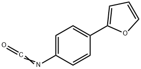2-(4-ISOCYANATOPHENYL)FURAN Structure