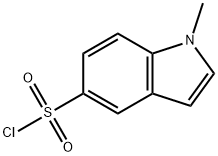 1-METHYL-1H-INDOLE-5-SULFONYL CHLORIDE Structure