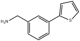 (3-THIEN-2-YLPHENYL)METHYLAMINE Structure