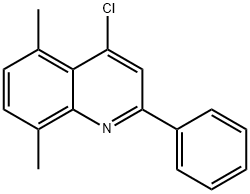 4-Chloro-5,8-dimethyl-2-phenylquinoline Structure
