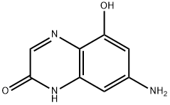 2(1H)-Quinoxalinone,  7-amino-5-hydroxy- Structure
