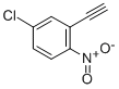 4-CHLORO-2-ETHYNYL-1-NITRO-BENZENE Structure