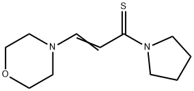 Pyrrolidine,  1-[3-(4-morpholinyl)-1-thioxo-2-propenyl]-  (9CI) Structure