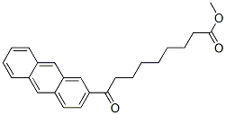 methyl-8-(2-anthroyl)octanoate Structure