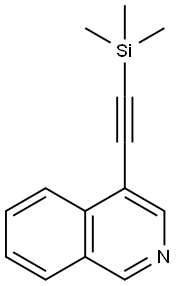 4-((TriMethylsilyl)ethynyl)isoquinoline Structure