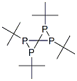 1,2,4,5-Tetraphosphaspiro(2.2)pentane, 1,2,4,5-tetrakis(1,1-dimethylet hyl)- Structure