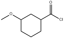 Cyclohexanecarbonyl chloride, 3-methoxy- (9CI) Structure