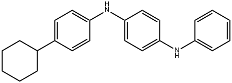 N-(4-cyclohexylphenyl)-N'-phenylbenzene-1,4-diamine Structure