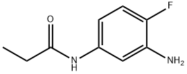 Propanamide,  N-(3-amino-4-fluorophenyl)- Structure