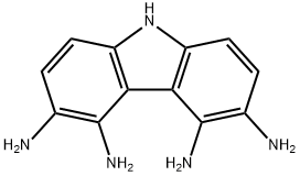 9H-Carbazole-3,4,5,6-tetramine Structure