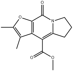 METHYL 2,3-DIMETHYL-8-OXO-5,6,7,8-TETRAHYDRO-1-OXA-7A-AZAINDACENE-4-CARBOXYLATE Structure