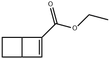 Bicyclo[2.2.0]hex-2-ene-2-carboxylic acid, ethyl ester (9CI) Structure