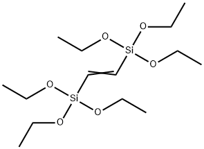 BIS(TRIETHOXYSILYL)ETHYLENE Structure
