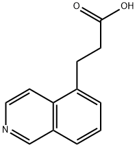 3-(ISOQUINOLIN-5-YL)PROPIONIC ACID Structure