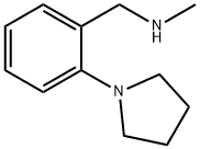 N-METHYL-2-PYRROLIDIN-1-YLBENZYLAMINE 97 Structure