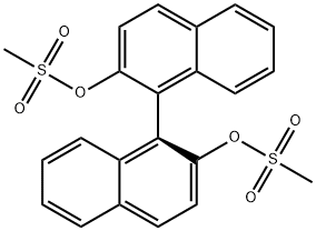 (S)-(+)-1,1'-BI-2-NAPHTHYL DIMETHANESUL& Structure