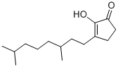 3-(3,7-DIMETHYLOCTYL)-2-HYDROXYCYCLOPENT-2-ENONE Structure