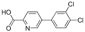 5-(3,4-Dichlorophenyl)-picolinic acid Structure