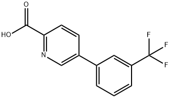 5-(2-Methoxypyrimidin-5-yl)-picolinic acid Structure