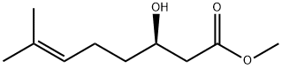 METHYL (R)-3-HYDROXY-7-METHYL-6-OCTENOAT Structure