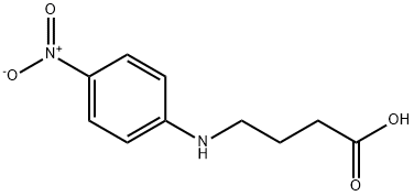 4-[(4-NITROPHENYL)AMINO]BUTANOIC ACID Structure