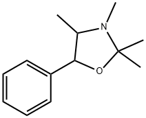 Oxazolidine, 2,2,3,4-tetramethyl-5-phenyl- Structure