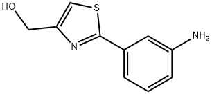 [2-(3-AMINO-PHENYL)-THIAZOL-4-YL]-METHANOL Structure